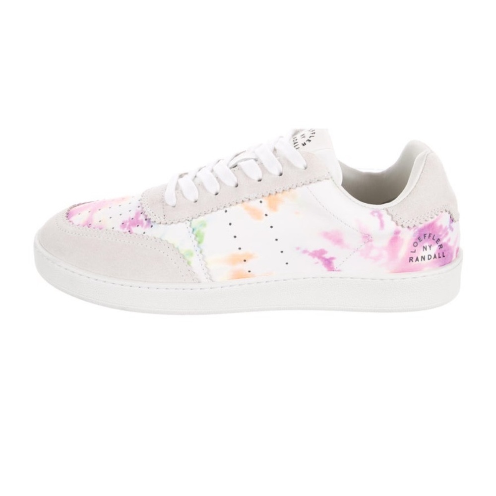 Loeffler Randall | Patent Leather Tie-Dye Print Sneakers | US 7.5